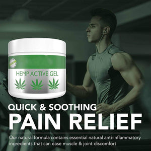 Groovy Hemp joint and muscle active relief gel